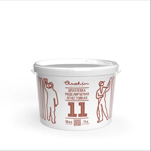 Моделируемая огнестойкая шпатлёвка Archin 11 Archin — купить в Москве