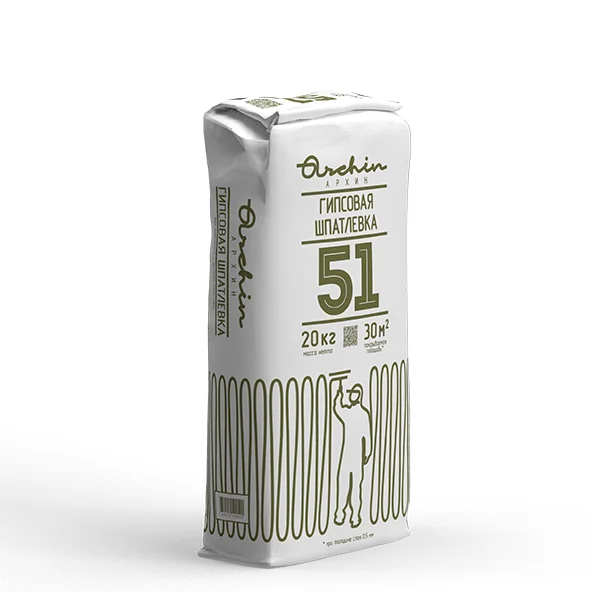 Гипсовая финишная шпатлёвка Archin 51